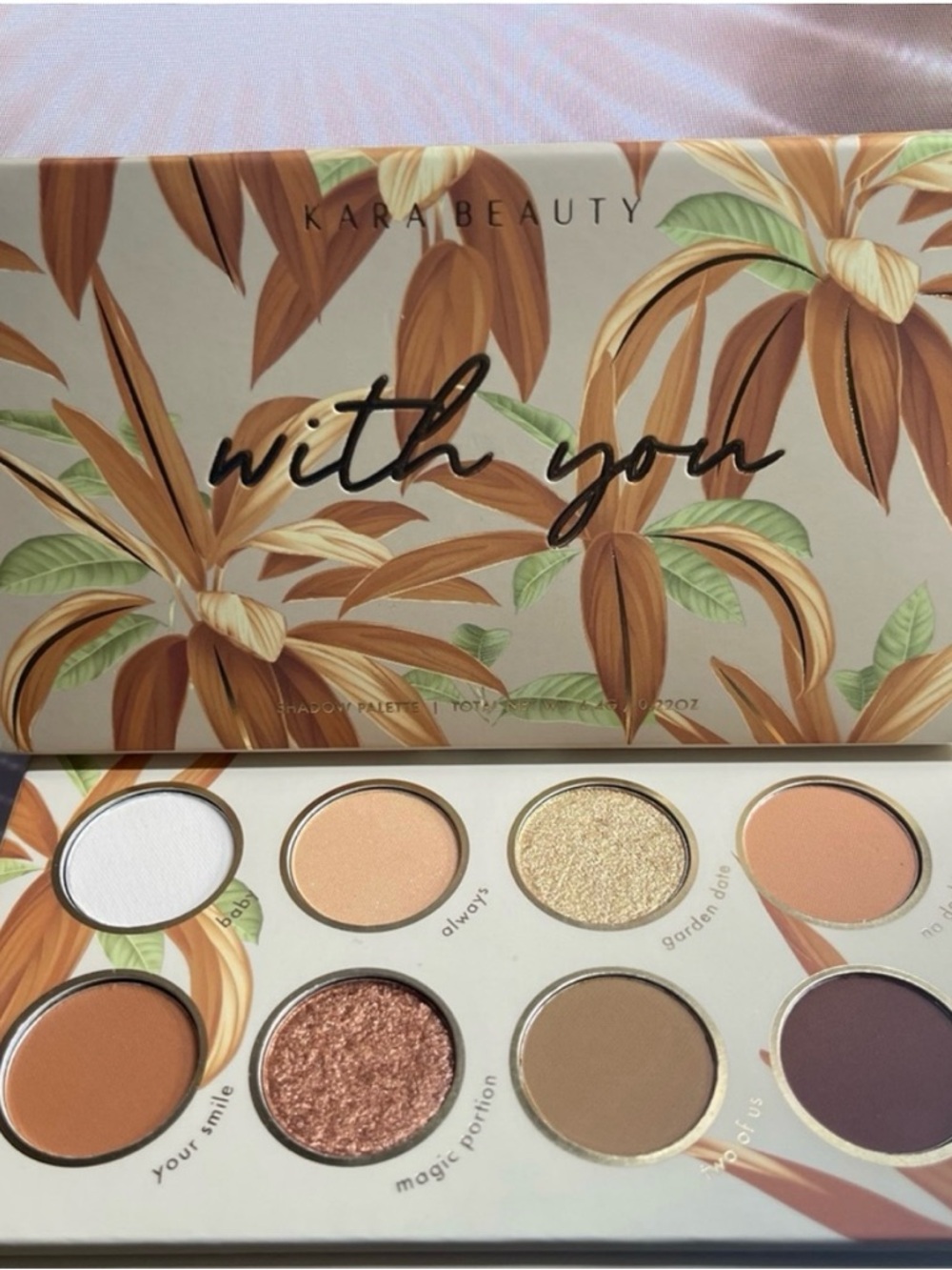 Kara Beauty ~ With You Eyeshadow Palette ~ BNIB